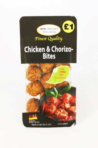 Picture of MINI CHICKEN BITES 8x200G  £1