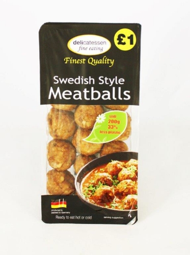Picture of SWEDISH STYLE MEATBALL 8X200G