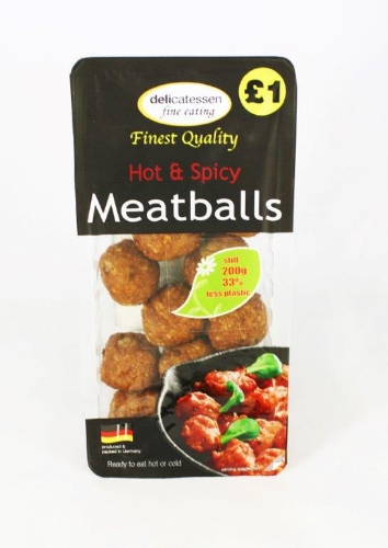 Picture of HOT & SPICY PORK MEATBALL  8X200G
