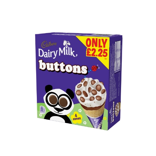 Picture of FROZEN CADBURY BUTTONS MULTIPACK 6X4PK £2.25 PMP