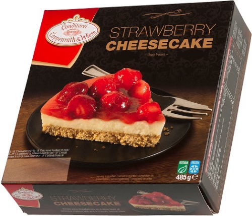 Picture of FROZEN COPPENRATH & WIESE STRAWBERRY CHEESECAKE 6X485G