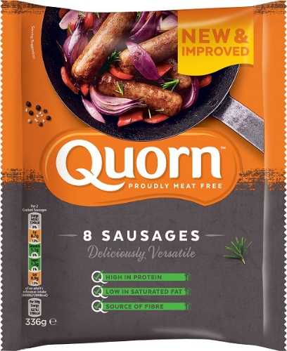 Picture of FROZEN QUORN 8 SAUSAGES 8X336G