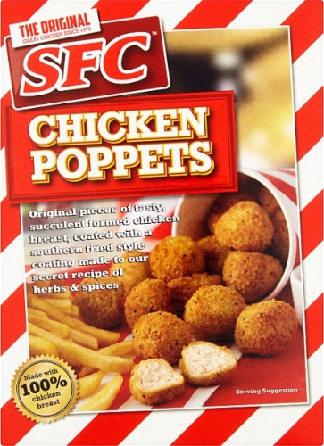 Picture of FROZEN SFC CHICKEN POPPETS 12X190G