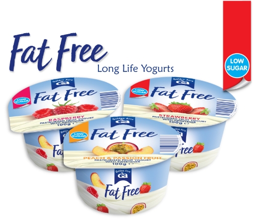 Picture of GOLDEN ACRE ASSORTED FAT FREE YOGURT LOW SUGAR 20x100G
