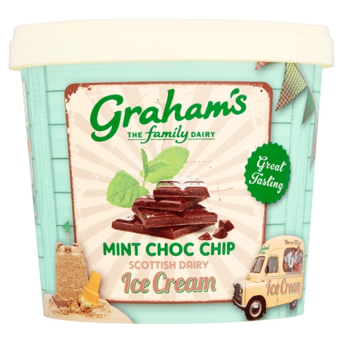 Picture of FROZEN GRAHAMS MINT CHOC CHIP ICE CREAM 6x1LTR