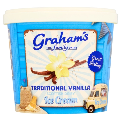 Picture of FROZEN GRAHAMS VANILLA ICE CREAM 6x1LTR