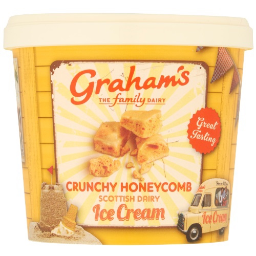 Picture of FROZEN GRAHAMS HONEYCOMB ICE CREAM 6x1LTR