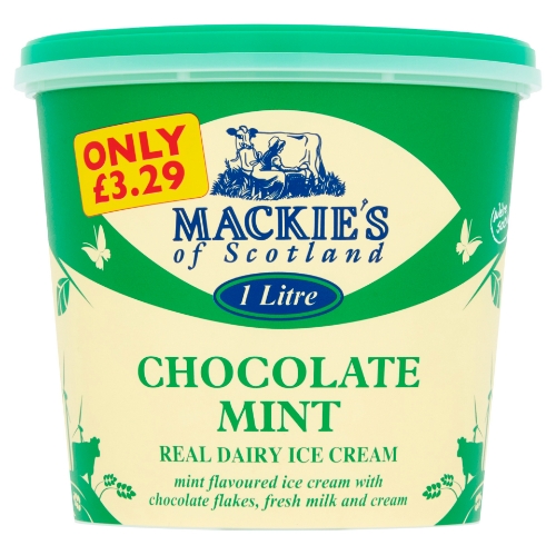 Picture of FROZEN MACKIES CHOCOLATE MINT ICE CREAM 6x1LT