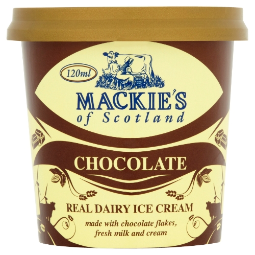 Picture of FROZEN MACKIES CHOCOLATE ICE CREAM 12x120ML