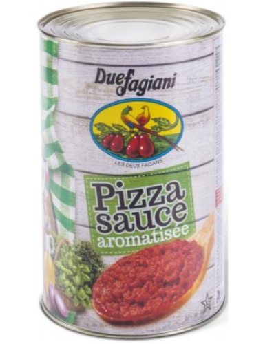 Picture of PIZZA SAUCE DUE FAGIANI AROMATISEE 4.1KG TIN