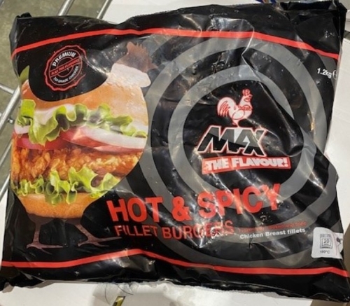 Picture of FROZEN HOT N SPICY BURGER FILLET 8x1.2KG HALAL