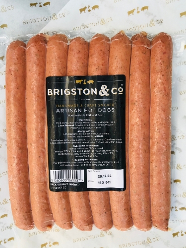 Picture of FROZEN BRIGSTON & CO ARTISAN HOT DOGS 960G (8X120G)