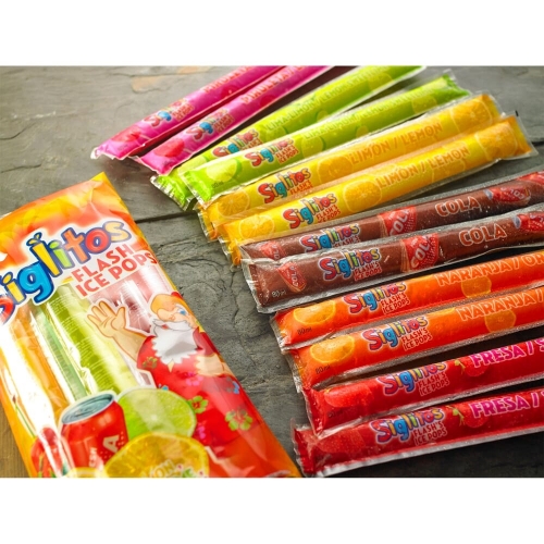 Picture of SIGLITOS FLASH ICE POPS 12PACKS 12X80ML