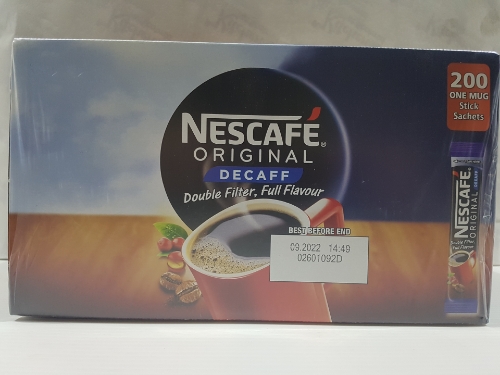 Picture of NESCAFE DE-CAFF COFFEE STICKS 200X1.8G