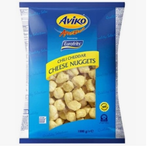 Picture of FROZEN AVIKO CHILLI CHEDDAR CHEESE NUGGETS BITES 5x1KG