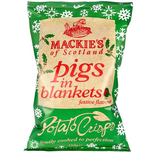 Picture of MACKIES PIGS IN BLANKETS CRISPS 12x150G