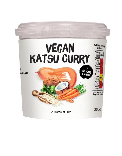 Picture of REAL SOUP VEGAN KATSU CURRY MEAL POT 6x300G