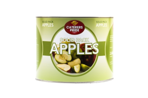 Picture of SOLID PACK SLICED APPLES 2.6KG