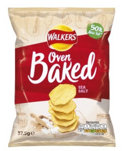 Picture of WALKERS OVEN BAKED SEA SALT SNACKS 32X37.5G