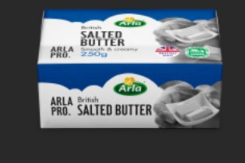 Picture of ARLA PRO BRITISH SALTED BUTTER 40X250G