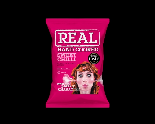 Picture of REAL CRISPS SWEET CHILLI 24X35G