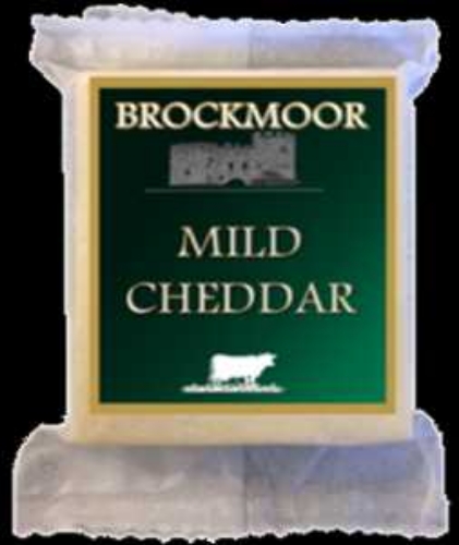 Picture of BROCKMOOR MILD WHITE CHEDDAR 12X150G