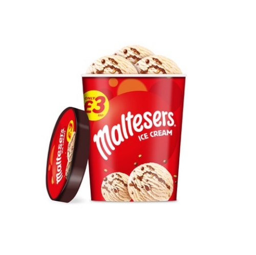 Picture of FROZEN MALTESERS ICE CREAM TUB 8X500ML £3.00 PMP