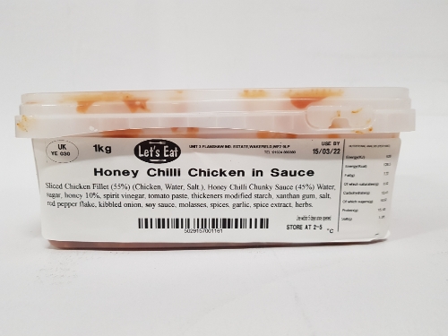 Picture of LET'S EAT HONEY CHILLI CHICKEN IN SAUCE 1KG