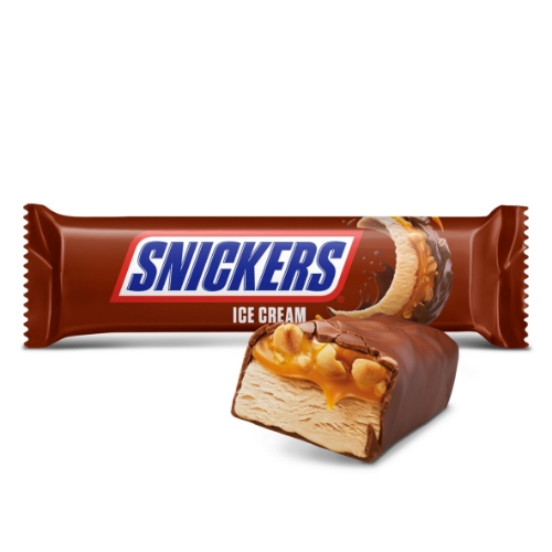 Picture of FROZEN SNICKERS ICE CREAM BARS 24X72ML FOC