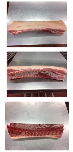 Picture of GILLS PORK LOIN BONE IN RIND ON EX CHUMP 20KG NOM