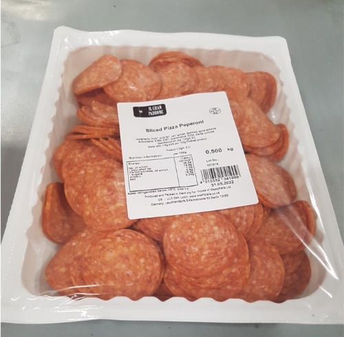 Picture of SLICED PIZZA PEPPERONI 500G