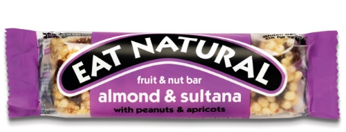 Picture of EAT NATURAL ALMOND & SULTANA WITH PEANUTS AND APRICOTS 12x50G