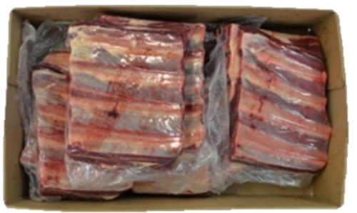 Picture of UK BEEF JACOBS LADDER RIBS 20KG NOM