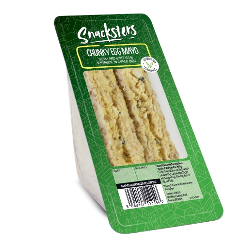 Picture of SNACKSTERS EGG MAYONNAISE SANDWICH 10x144G
