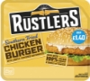 Picture of RUSTLERS SOUTHERN FRIED CHICKEN BURGER 4x145G £1.40 PMP
