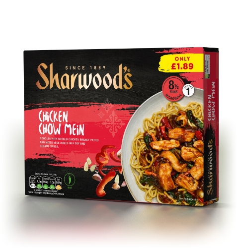 Picture of FROZEN SHARWOODS CHICKEN CHOW MEIN 6X340G £1.69 PMP