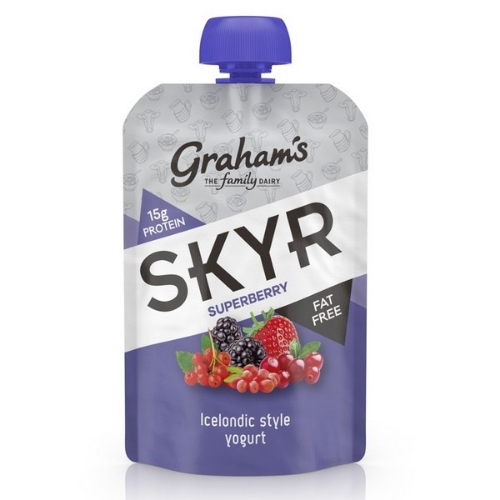 Picture of SKYR GRAHAMS SUPERBERRY POUCH 8X150G 