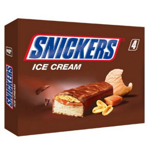 Picture of FROZEN SNICKERS ICE CREAM MULTIPACK 12X4PK 