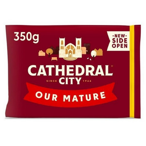 Picture of CATHEDRAL CITY MATURE CHEDDAR 10X350G 