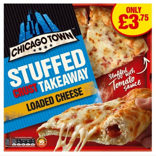 Picture of FROZEN CHICAGO TOWN STUFFED CRUST TAKEAWAY CHEESE 10X480G £3.75 PMP