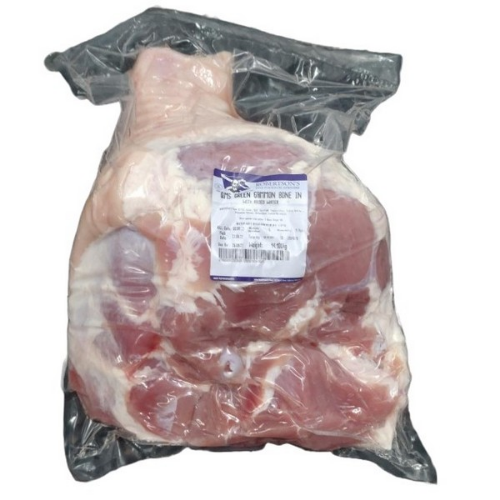 Picture of ROBERTSONS QMS GREEN GAMMON BONE IN 14KG NOM