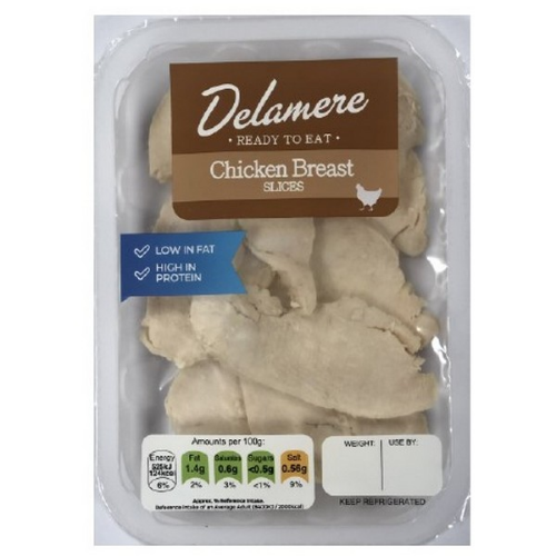 Picture of COOKED CHICKEN BREAST SLICES 95G