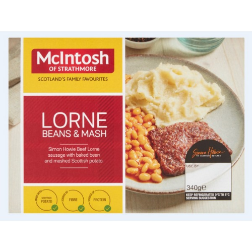 Picture of MCINTOSH LORNE BEANS & MASH 340G