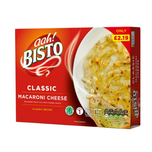 Picture of FROZEN BISTO MACARONI CHEESE 6X375G £2.19 PMP 