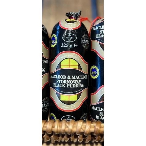 Fife Creamery STORNOWAY MACLEOD MACLEOD BLACK PUDDING STICK 325G