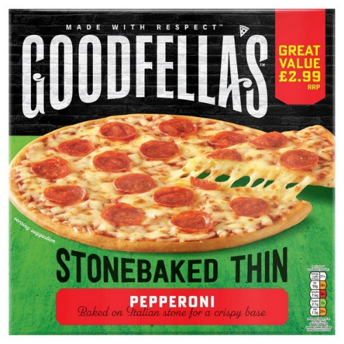 Picture of FROZEN GOODFELLAS PIZZA TC PEPPERONI 7X332G £2.99 PMP
