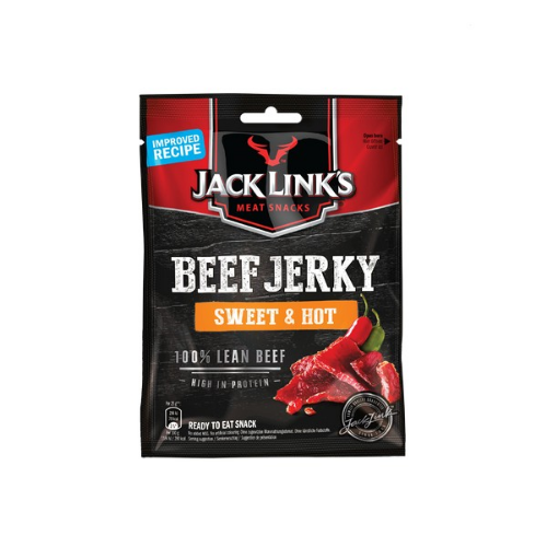 Picture of JACK LINKS BEEF JERKY SWEET & HOT 12X25G