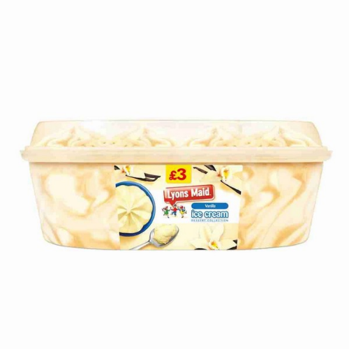 Picture of FROZEN LYONS MAID VANILLA 8X900ML £3.00 PMP