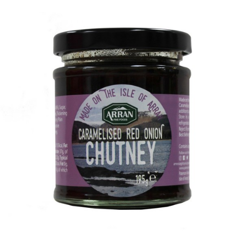 Picture of ARRAN CARAMELISED RED ONION CHUTNEY CHUTNEY 195G