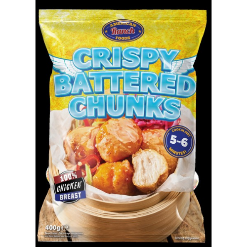 Picture of FROZEN AMERICAN RANCH CRISPY BATTERED CHUNKS 12X400G